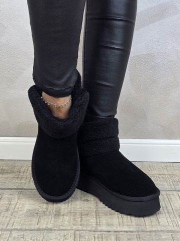 MANOS.RO Ghete dama piele naturala Water Repellent ANA VIOTTI GD2527 - Img 4