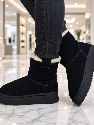 MANOS.RO Ghete dama piele naturala Water Repellent ANA VIOTTI GD2528