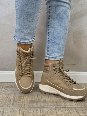 MANOS.RO GHETE dama sport Goretti piele naturala GS002 - Img 2