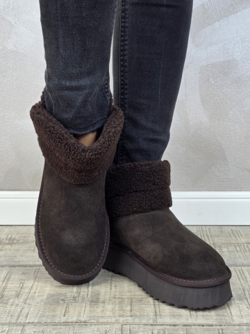 MANOS.RO Ghete/Pantofi dama piele naturala Water Repellent ANA VIOTTI GD2629 - Img 3