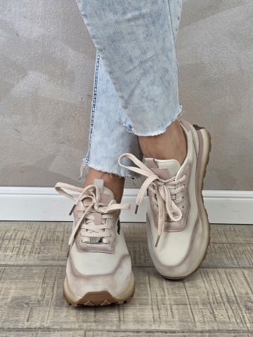 MANOS.RO Pantofi dama casual sport piele naturala Filippo PS681 - Img 2