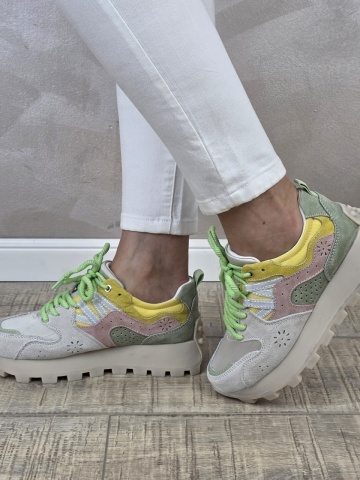 MANOS.RO Pantofi dama casual sport piele naturala Filippo PS743 - Img 4