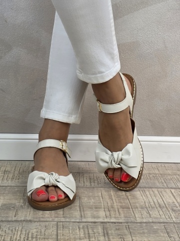 MANOS.RO Sandale dama piele naturala GOLD DEER SV1617