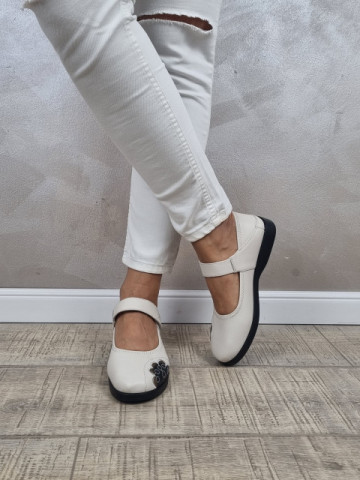 Pantofi casual dama piele naturala Formazione PC1536 - Img 2