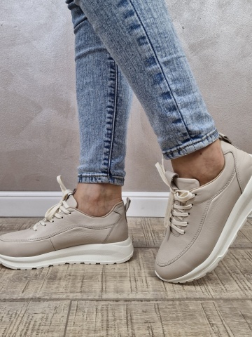 Pantofi casual/sport dama MANOS.RO piele naturala PS477 - Img 3