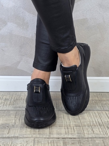 Pantofi casual/sport dama MANOS.RO piele naturala PS695 - Img 2