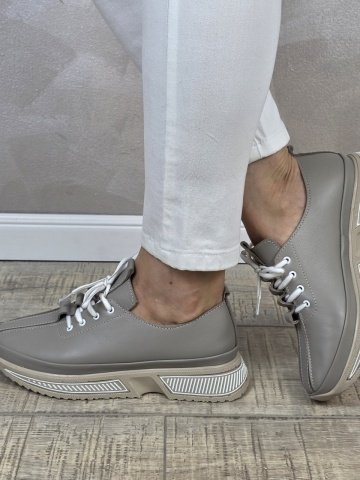 Pantofi casual/sport dama MANOS.RO piele naturala PS731 - Img 3