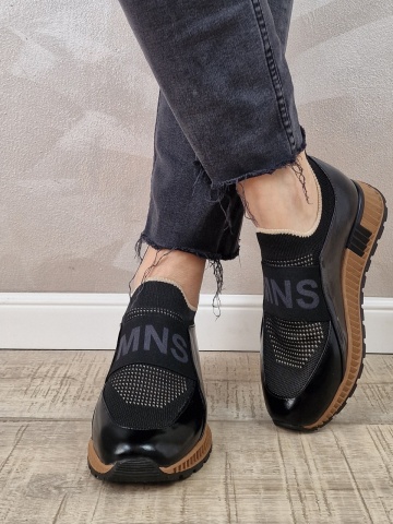 Pantofi casual/sport dama Manos.ro StretchFit/piele naturala PS394 - Img 6