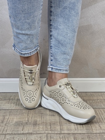 Pantofi dama casual ANA VIOTTI piele naturala PC2355 - Img 3