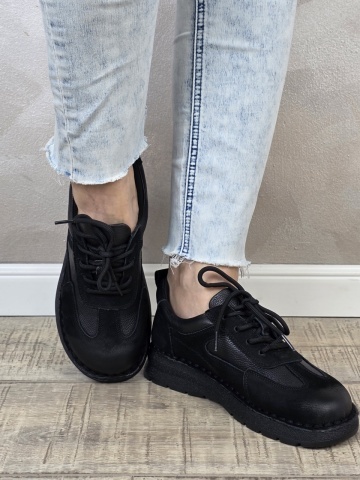 Pantofi dama casual Franco piele naturala PC2348 - Img 2