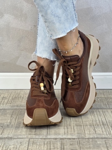 Pantofi dama sport FEELING piele naturala PS814 - Img 4