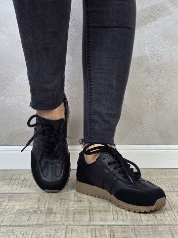 Pantofi dama sport FORMAZIONE piele naturala PS619 - Img 3