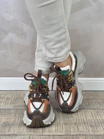 Pantofi dama sport FRANCO GERARDO piele naturala PS672 - Img 2