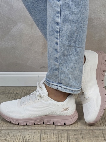 Pantofi dama sport Skechers® Bobs B Lite 117700 WPK - Img 8