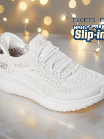 Pantofi dama sport Skechers® Bobs Skillz - Too Essential 117743 OFWT