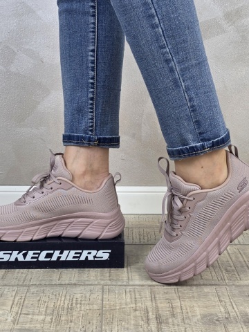 Pantofi dama sport Skechers® Bobs Squad Chaos 117385 ROS