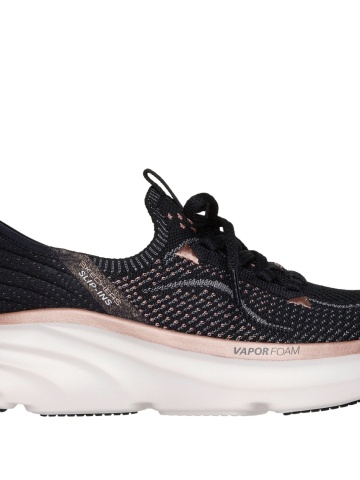 Pantofi dama sport Skechers®- D LUX VAPOR FOAM Slip-Ins 150584 BKRG - Img 3