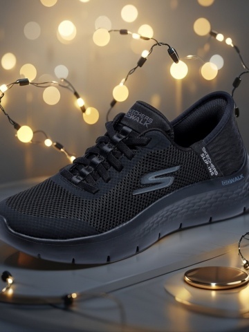 Pantofi dama sport Skechers® SKECHERS SLIP-INS GO WALK FLEX 124836 BBK
