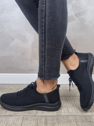 Pantofi dama sport Skechers® SLIP-INS: VIRTUE - DIVINITY 104221 BBK - Img 2