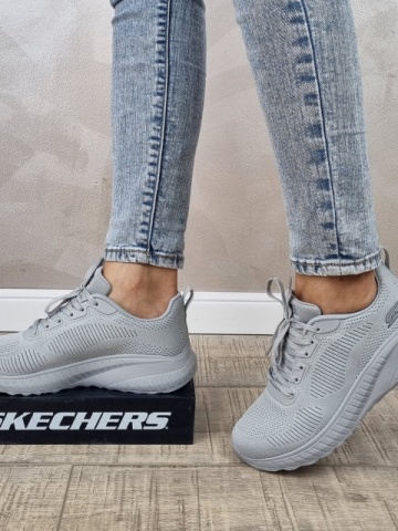 Pantofi dama sport Skechers Bobs Squad Chaos 117209 LTGY