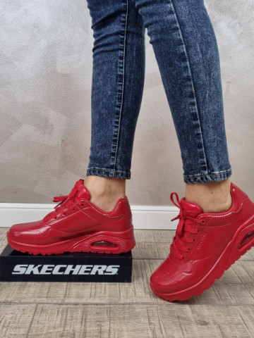 Pantofi dama sport Skechers Uno 177142 RED