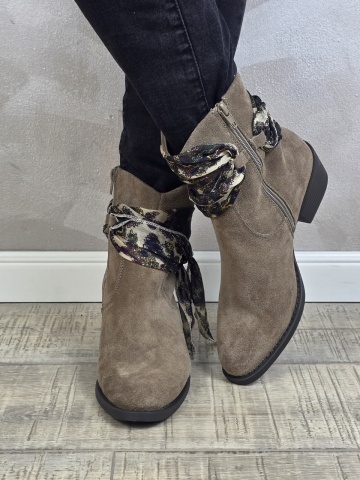 Botine/Ghete dama piele naturala MANOS.RO BT335 - Img 5