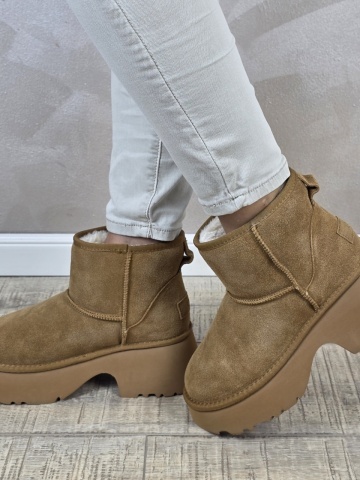 MANOS.RO Ghete dama piele naturala Water Repellent ANA VIOTTI GD2427 - Img 3