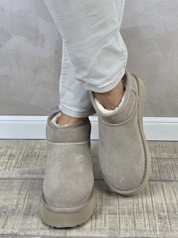 MANOS.RO Ghete dama piele naturala Water Repellent ANA VIOTTI GD2438 - Img 2