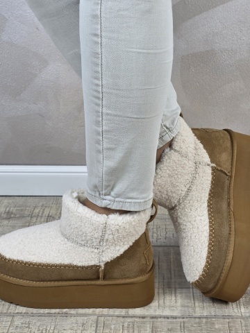 MANOS.RO Ghete dama piele naturala Water Repellent ANA VIOTTI GD2441