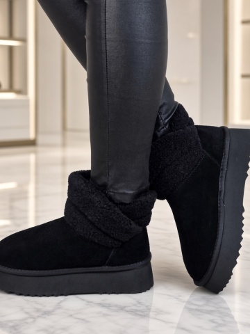 MANOS.RO Ghete dama piele naturala Water Repellent ANA VIOTTI GD2527