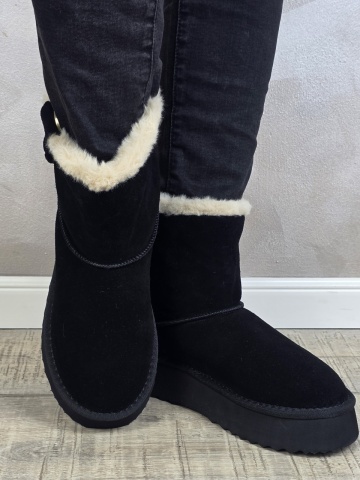 MANOS.RO Ghete dama piele naturala Water Repellent ANA VIOTTI GD2528 - Img 8