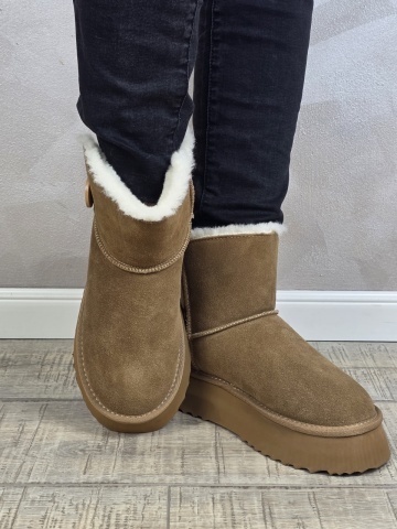 MANOS.RO Ghete dama piele naturala Water Repellent ANA VIOTTI GD2530 - Img 4