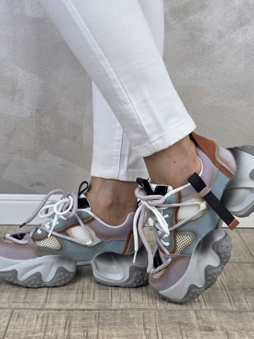 MANOS.RO Pantofi dama casual sport piele naturala FEEL PS749 - Img 5