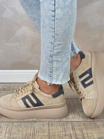 MANOS.RO Pantofi dama casual sport piele naturala Filippo PS685 - Img 3