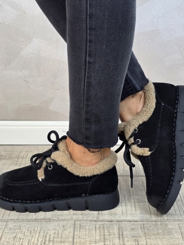 MANOS.RO Pantofi dama casual sport piele naturala FILIPPO PS882 - Img 3