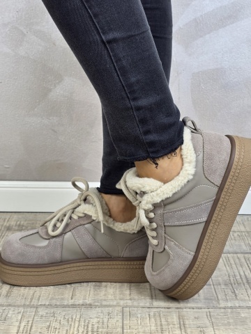 MANOS.RO Pantofi dama casual sport piele naturala FILIPPO PS884 - Img 4