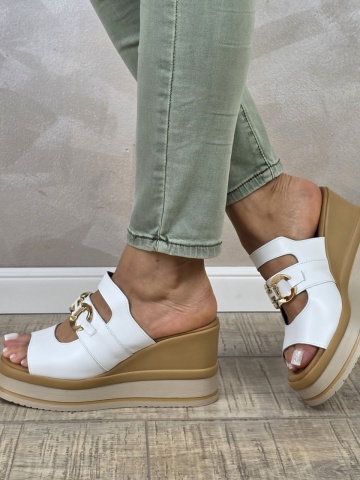 MANOS.RO Sandale dama piele naturala GOLD DEER SP885 - Img 4