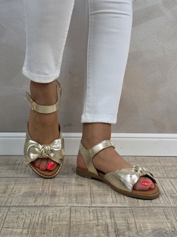 MANOS.RO Sandale dama piele naturala GOLD DEER SV1615 - Img 2