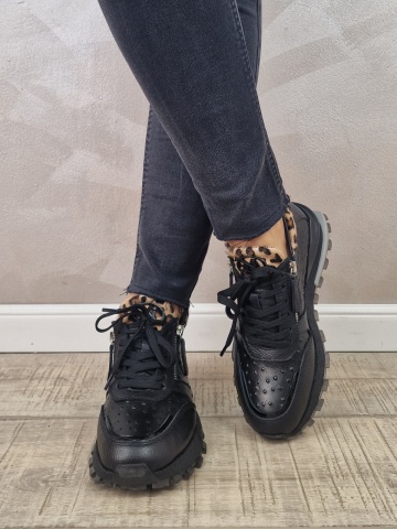 Pantofi casual/sport dama MANOS.RO piele naturala PS488 - Img 2