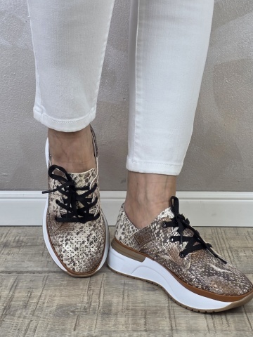 Pantofi casual/sport dama MANOS.RO piele naturala PS676 - Img 3