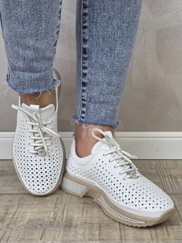 Pantofi casual/sport dama MANOS.RO piele naturala PV2162 - Img 2