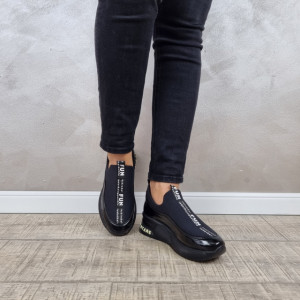 Pantofi casual/sport dama Manos.ro StretchFit/piele naturala PS349 - Img 4