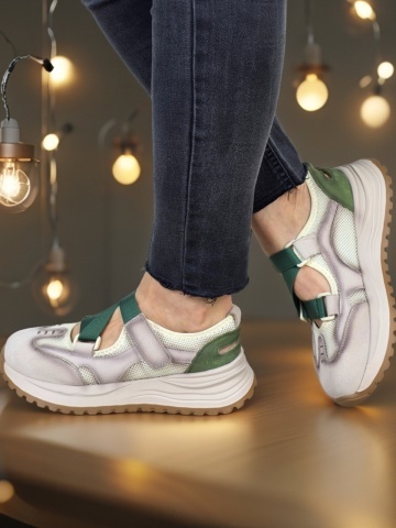 Pantofi dama casual Formazione piele naturala PV2146