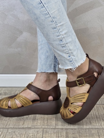 Pantofi dama casual Franco piele naturala PV2157