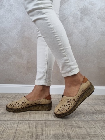 Pantofi dama MANOS.RO piele naturala PV2101