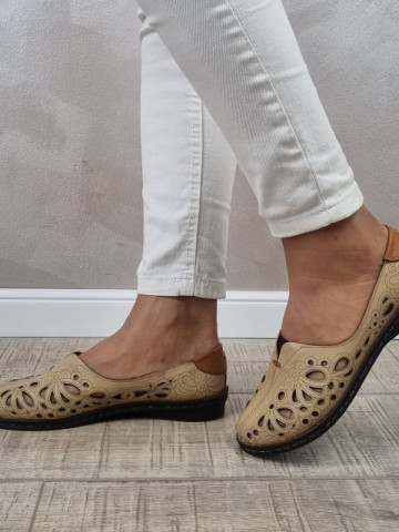 Pantofi dama MANOS.RO piele naturala PV2103