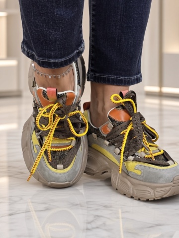 Pantofi dama sport FEELING piele naturala PS806 - Img 7