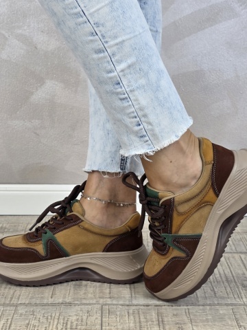 Pantofi dama sport FEELING piele naturala PS818