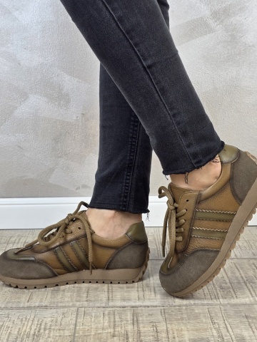 Pantofi dama sport FORMAZIONE piele naturala PS618 - Img 4