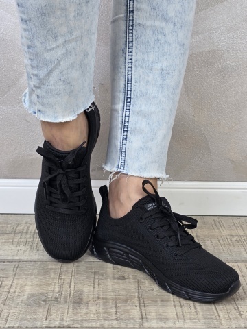 Pantofi dama sport Skechers® Bobs B Flex W 117591 BBK - Img 5